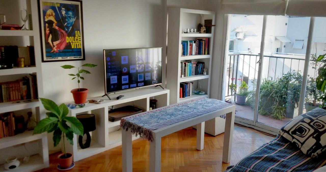 Апартаменти Depto 2 Ambientes Muy Luminoso Con Wifi Y Vista A La Plaza Буенос-Айрес Екстер'єр фото